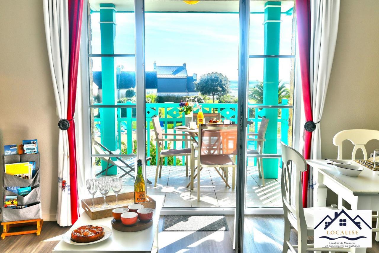 Localise Au Guilvinec - A15 - Vue Sur La Mer La Piscine Et Le Jardin - Tout A Pied, Plages, Port, Centre, Commerces, Marche - Wifi Inclus - Animaux Bienvenus - Linge De Lit Inclus Exterior foto