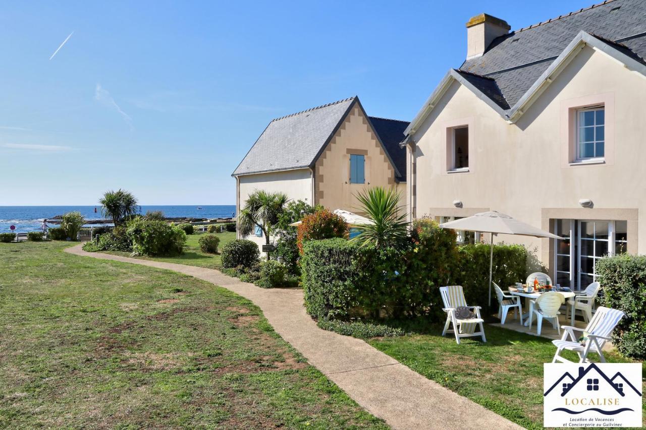Localise Au Guilvinec - A15 - Vue Sur La Mer La Piscine Et Le Jardin - Tout A Pied, Plages, Port, Centre, Commerces, Marche - Wifi Inclus - Animaux Bienvenus - Linge De Lit Inclus Exterior foto