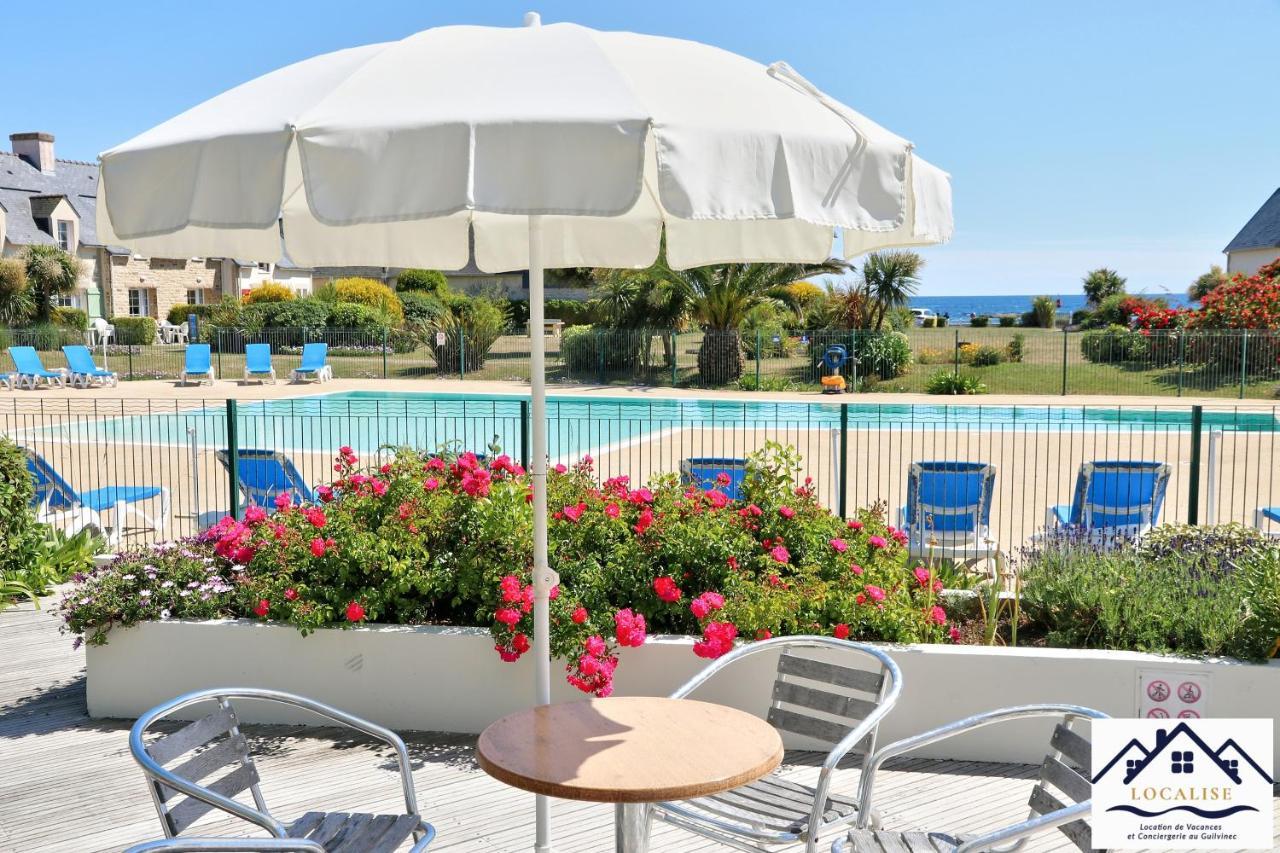 Localise Au Guilvinec - A15 - Vue Sur La Mer La Piscine Et Le Jardin - Tout A Pied, Plages, Port, Centre, Commerces, Marche - Wifi Inclus - Animaux Bienvenus - Linge De Lit Inclus Exterior foto